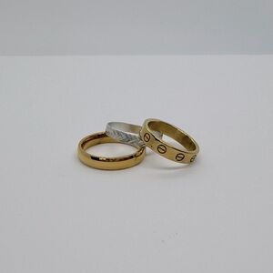 Mixed Metal Ring Pack